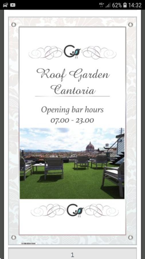 Hotel Cantoria Firenze Bagian luar foto